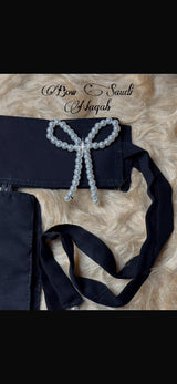 Single Bow Beaded Saudi Naqab