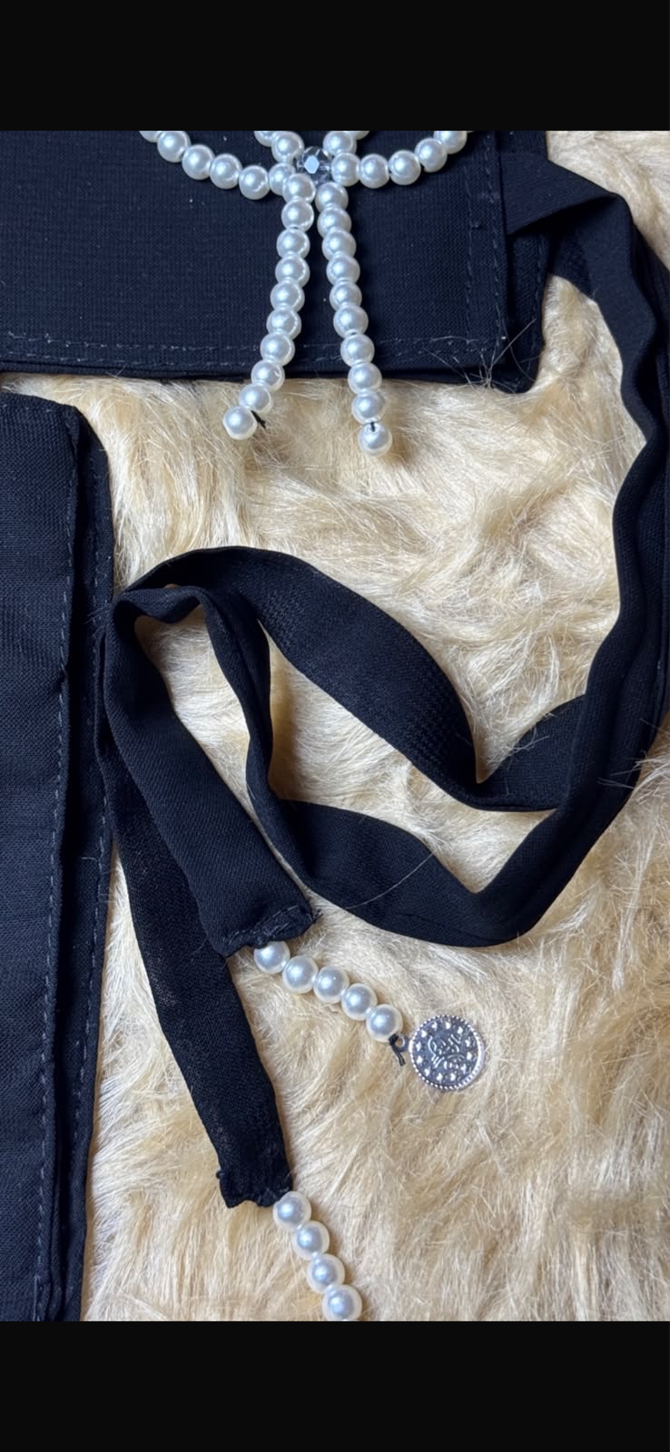 Single Bow Beaded Saudi Naqab